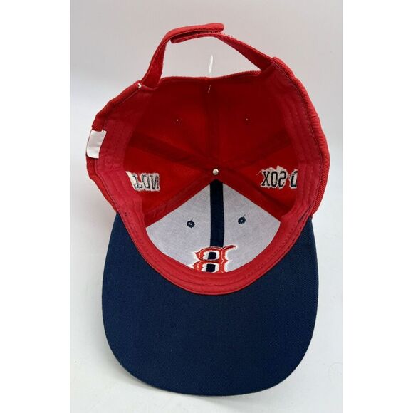 Haina Red Sox Baseball Cap Hat Hook & Loop Back OSFM - Picture 6 of 6